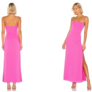 Superdown Pink Maxi Dress
